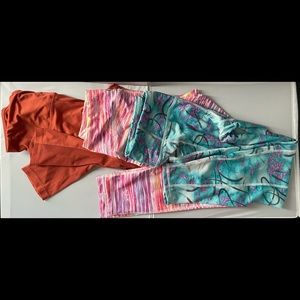 4/$25  LOT 3 pair Workout Pants